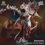 3D printed Mother of Chaos miniature by Last Hope Miniatures from DM Stash, featuring intricate details and dynamic pose.