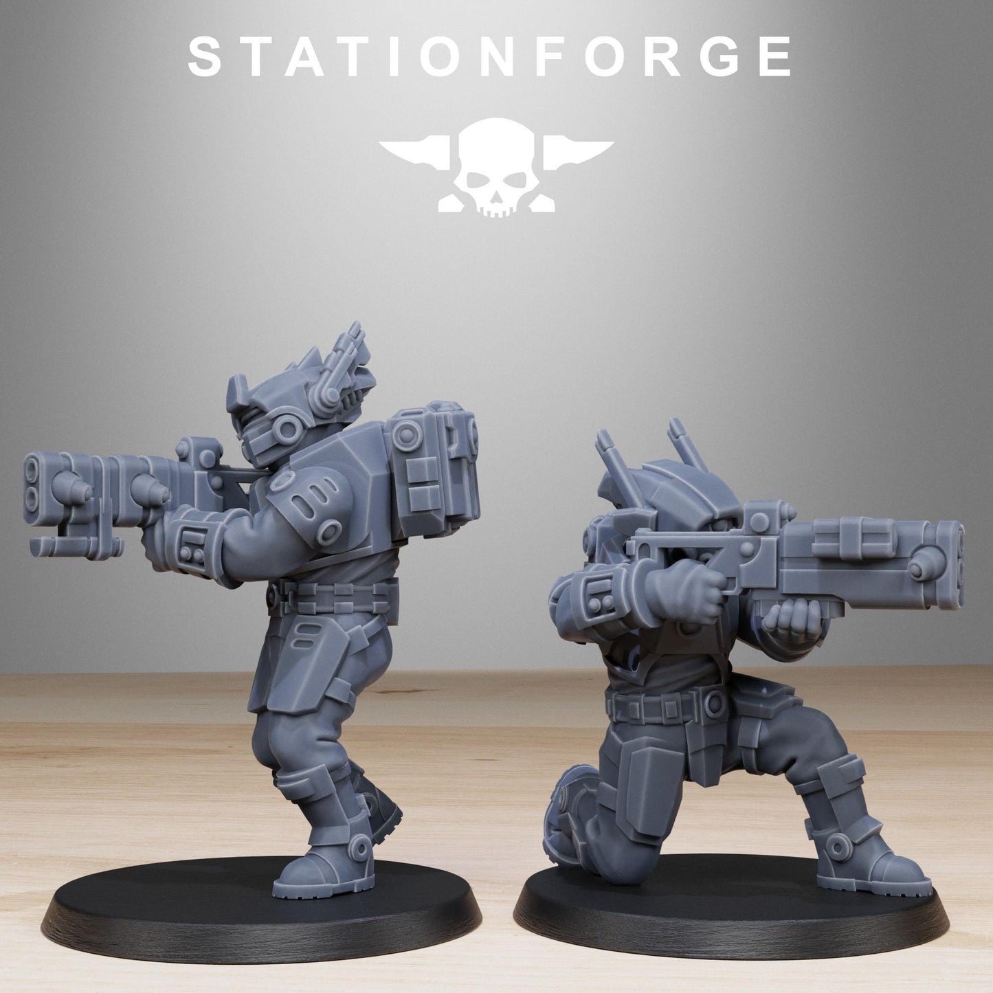 3D Printed Tarion Assault Squad x10 by StationForge Miniatures