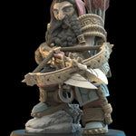 3D printed Harald Dwarf Armbrost Hero figure by Lost Kingdom Miniatures, showcasing detailed dwarf warrior with armor and weaponry.