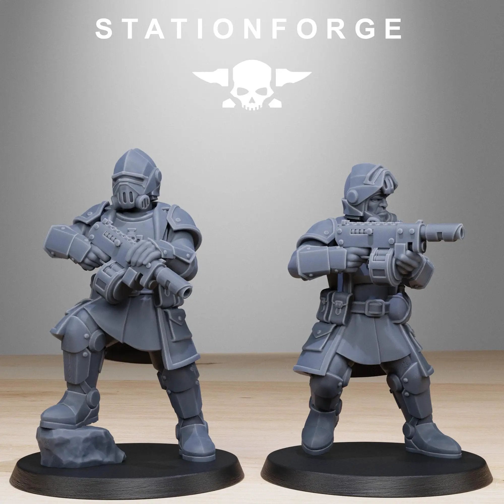 3D Printed Royal Guard Patrol x10 by StationForge Miniatures by Last Hope Miniatures
