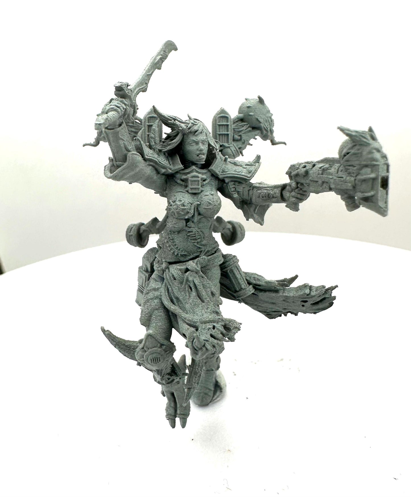 3D Printed Noisy Sister of Chaos by 3DArtGuy Miniatures