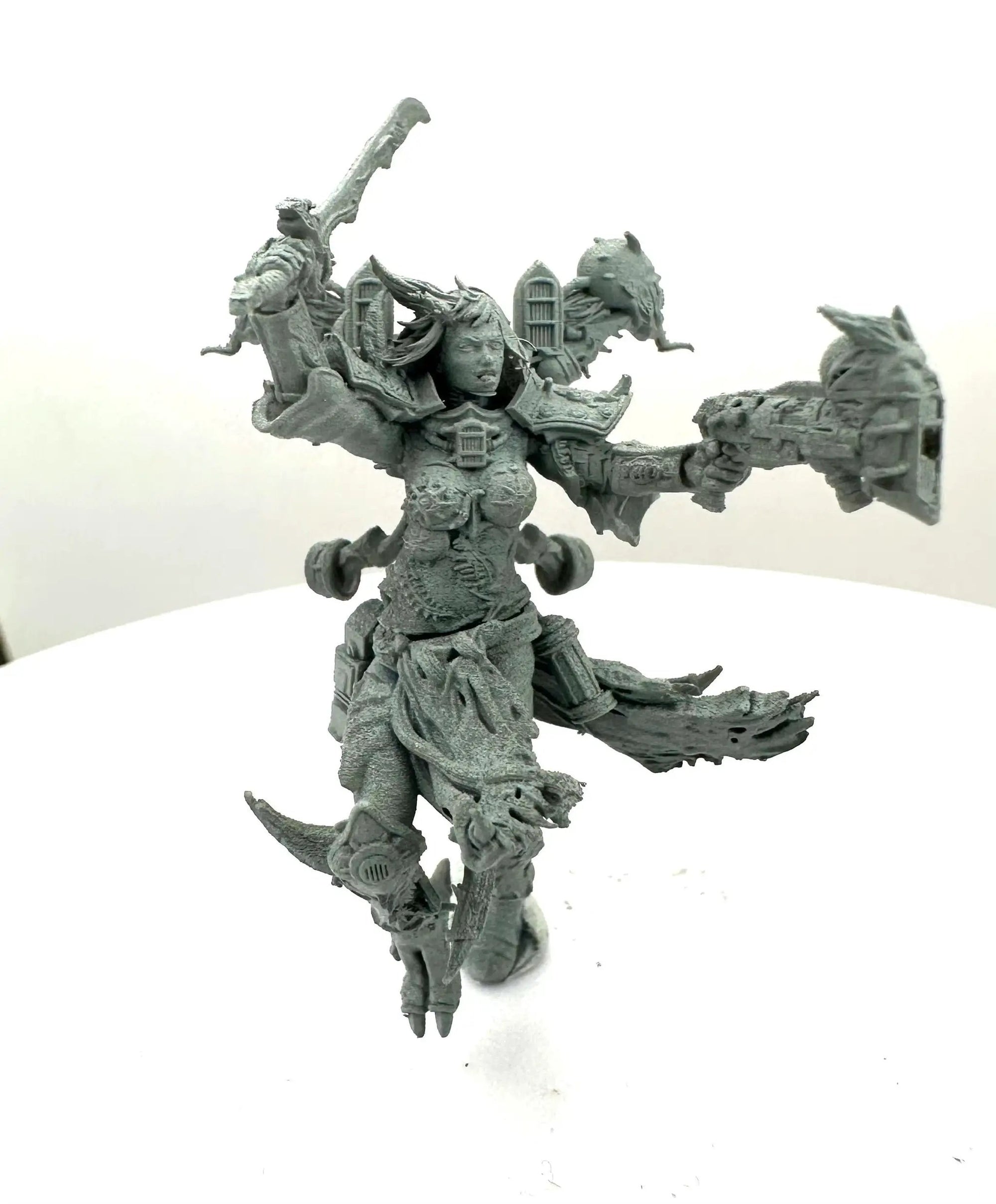 3D Printed Noisy Sister of Chaos by 3DArtGuy Miniatures by Last Hope Miniatures