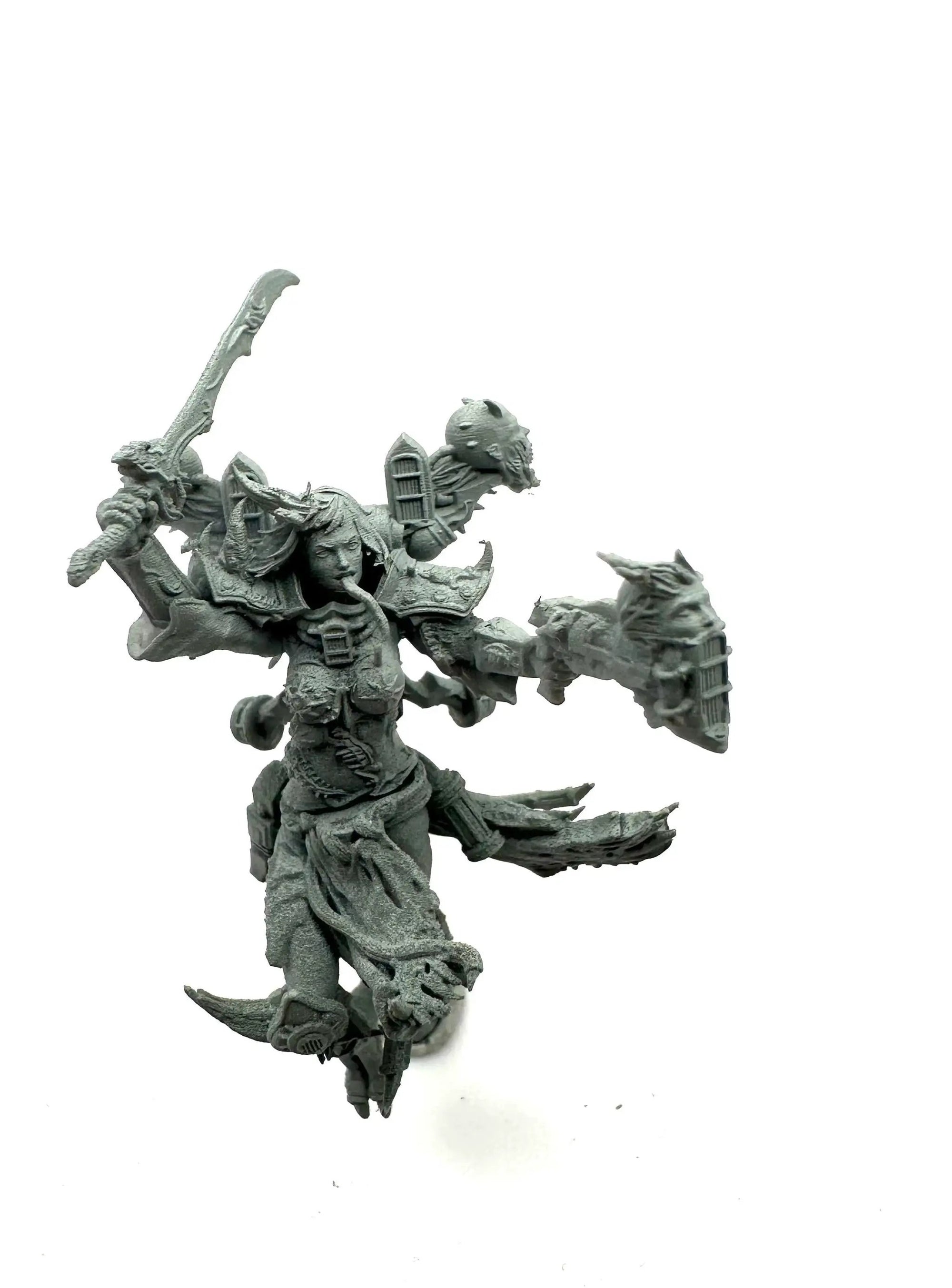 3D Printed Noisy Sister of Chaos by 3DArtGuy Miniatures by Last Hope Miniatures