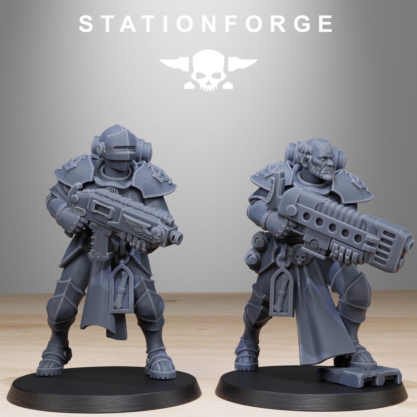 3D Printed Vodalites Brotherhood by StationForge Miniatures