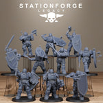 3D Printed Solaris Infantry by Stationforge Miniatures by Last Hope Miniatures
