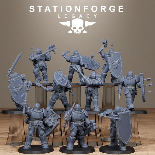 3D Printed Solaris Infantry by Stationforge Miniatures