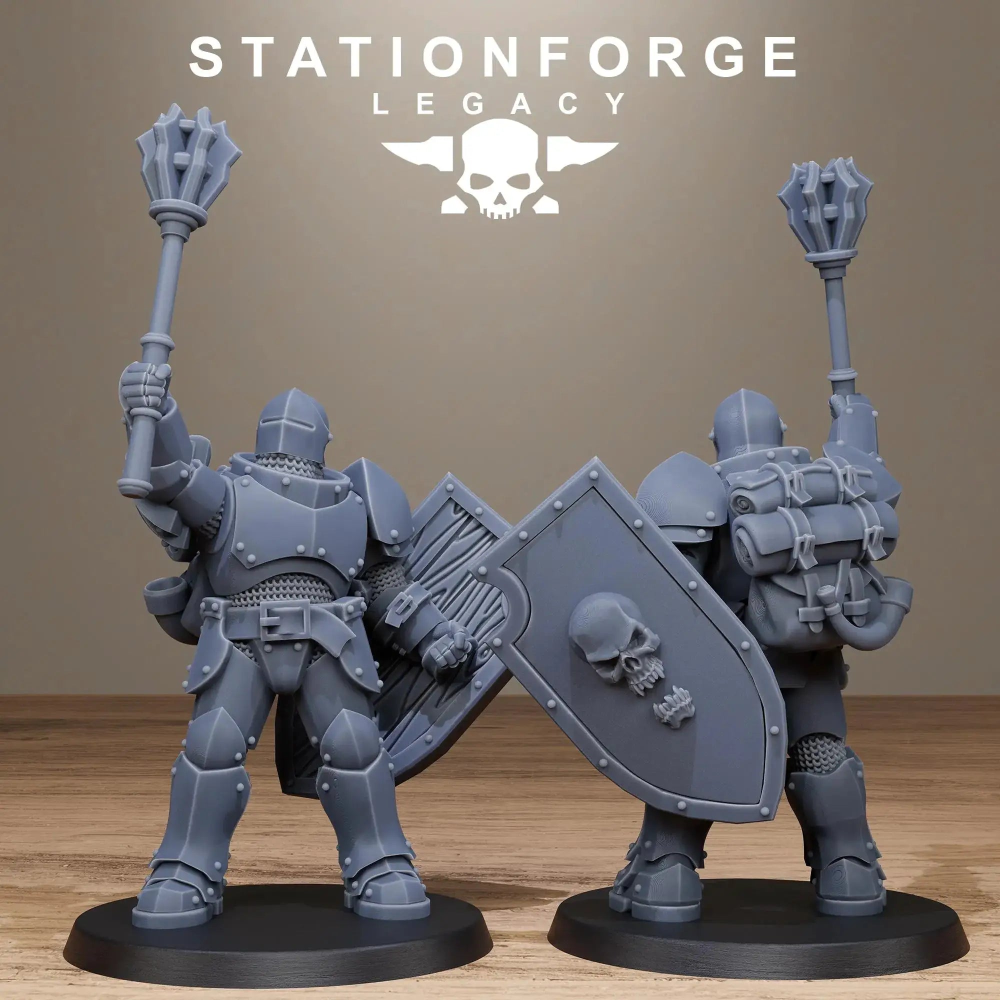3D Printed Solaris Infantry by Stationforge Miniatures by Last Hope Miniatures