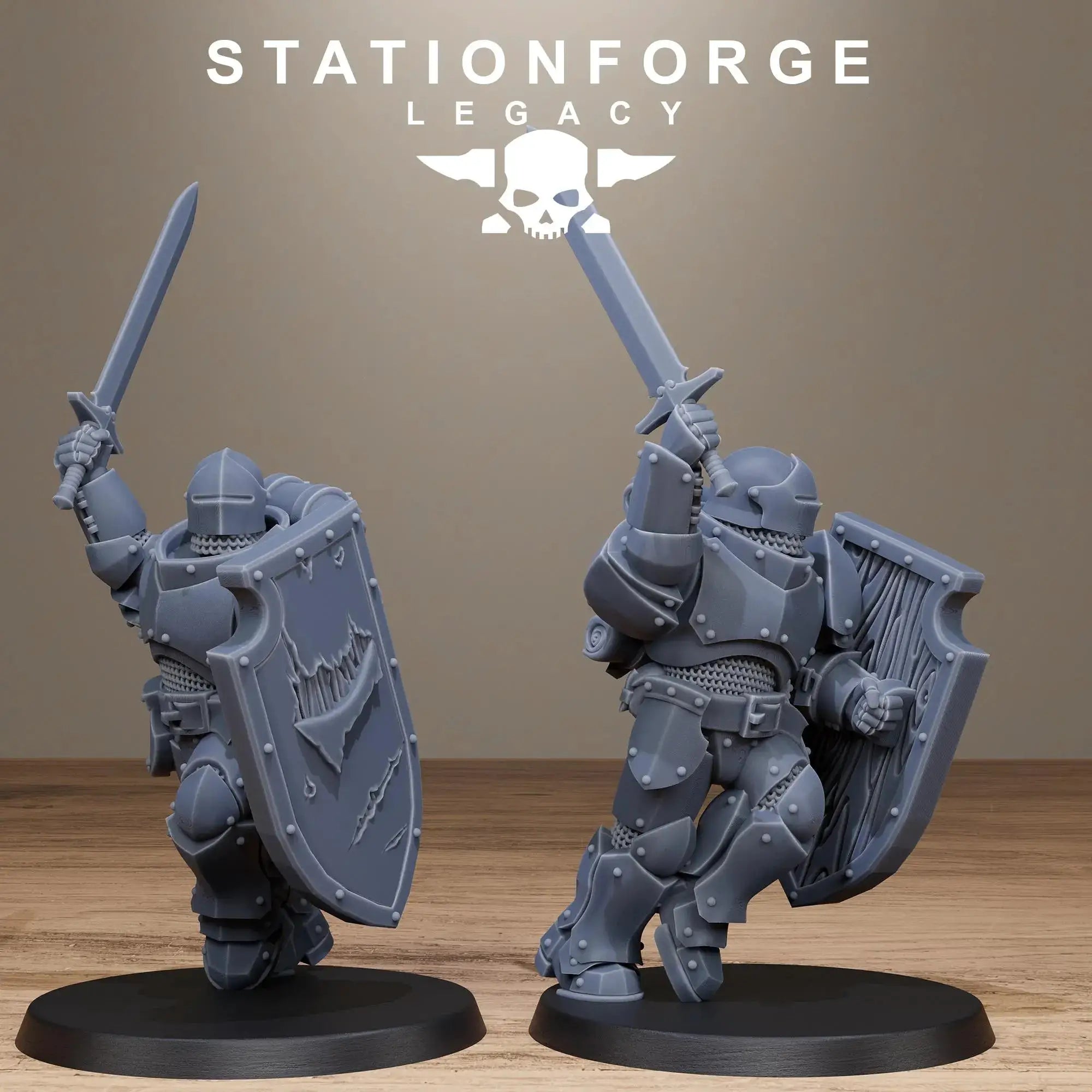 3D Printed Solaris Infantry by Stationforge Miniatures by Last Hope Miniatures