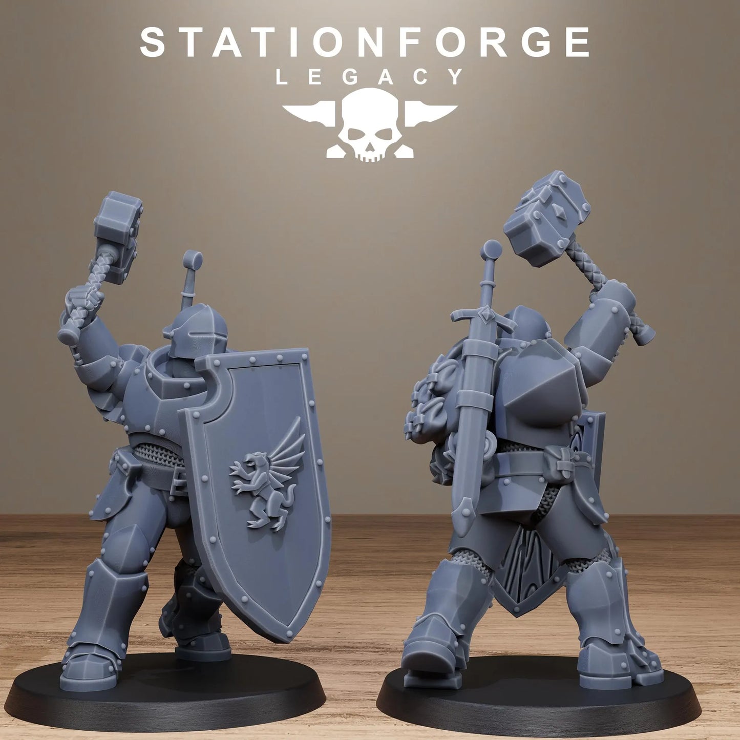 3D Printed Solaris Infantry by Stationforge Miniatures