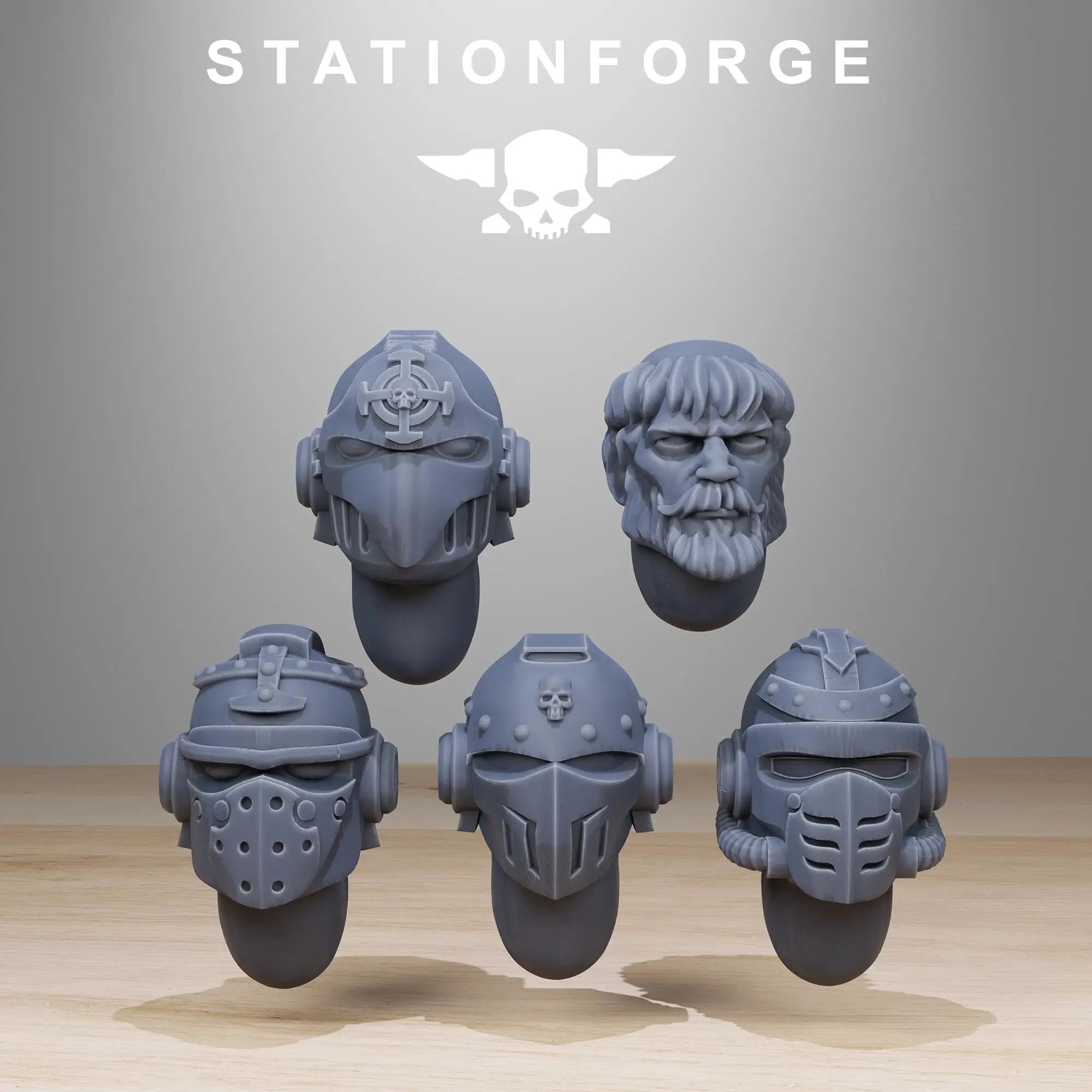3D Printed Vodalites Flag Bearer by StationForge Miniatures by Last Hope Miniatures