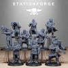 3D Printed Vaskar Patrol by StationForge Miniatures by Last Hope Miniatures