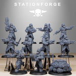 3D Printed GrimGuard Bombardiers by StationForge Miniatures by Last Hope Miniatures
