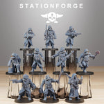 3D Printed GrimGuard Acolytes by StationForge Miniatures by Last Hope Miniatures
