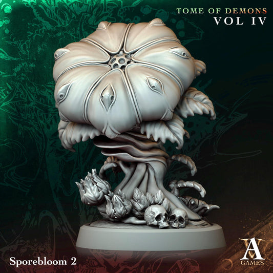 3D Printed Spore Blooms by Archvillain Games