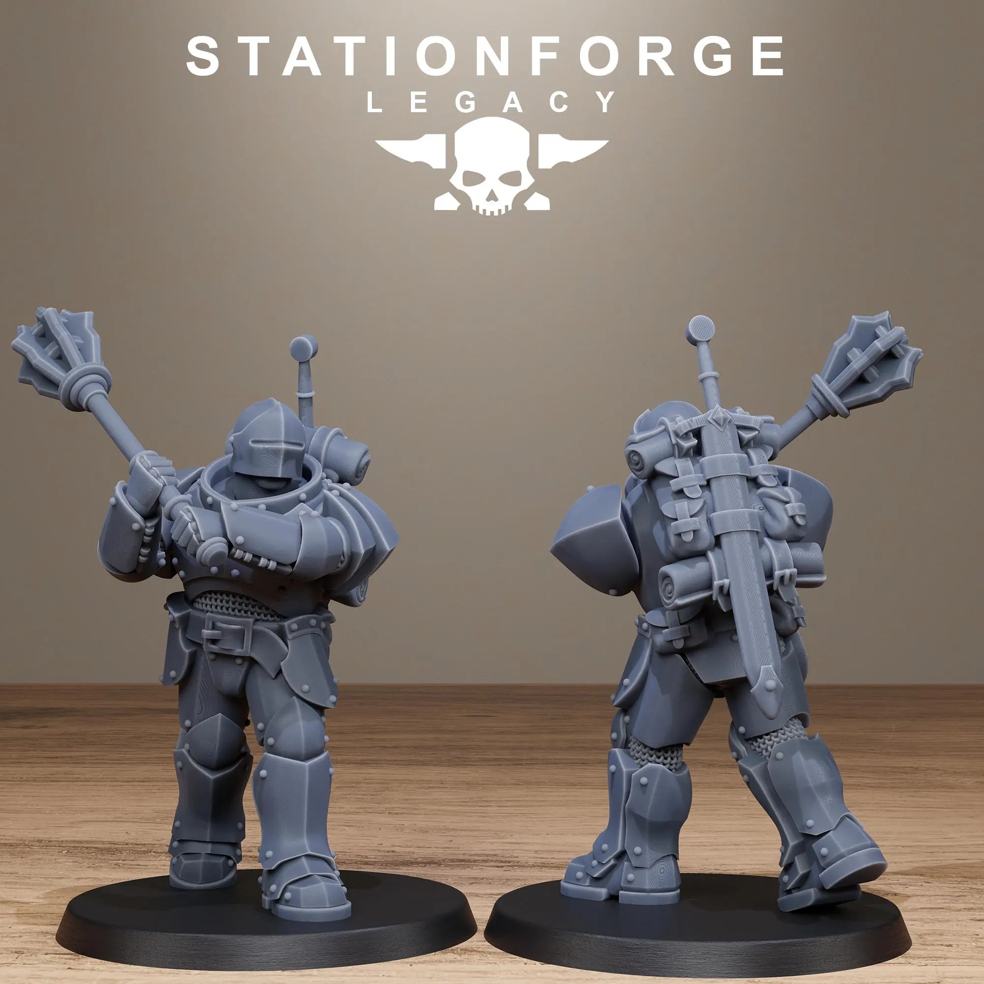 3D Printed Solaris Infantry by Stationforge Miniatures by Last Hope Miniatures
