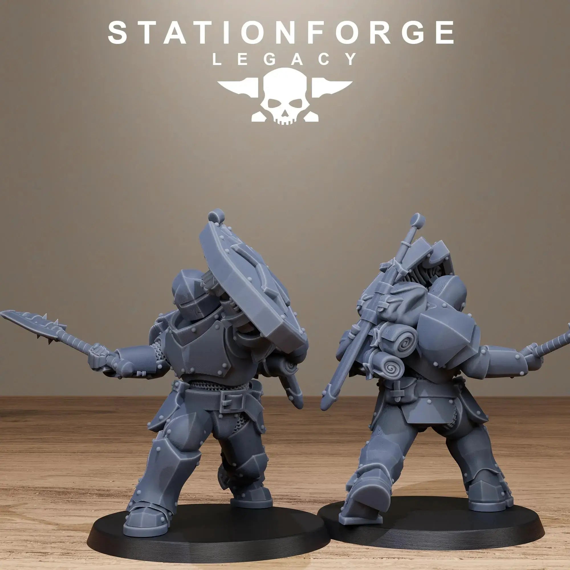 3D Printed Solaris Infantry by Stationforge Miniatures by Last Hope Miniatures