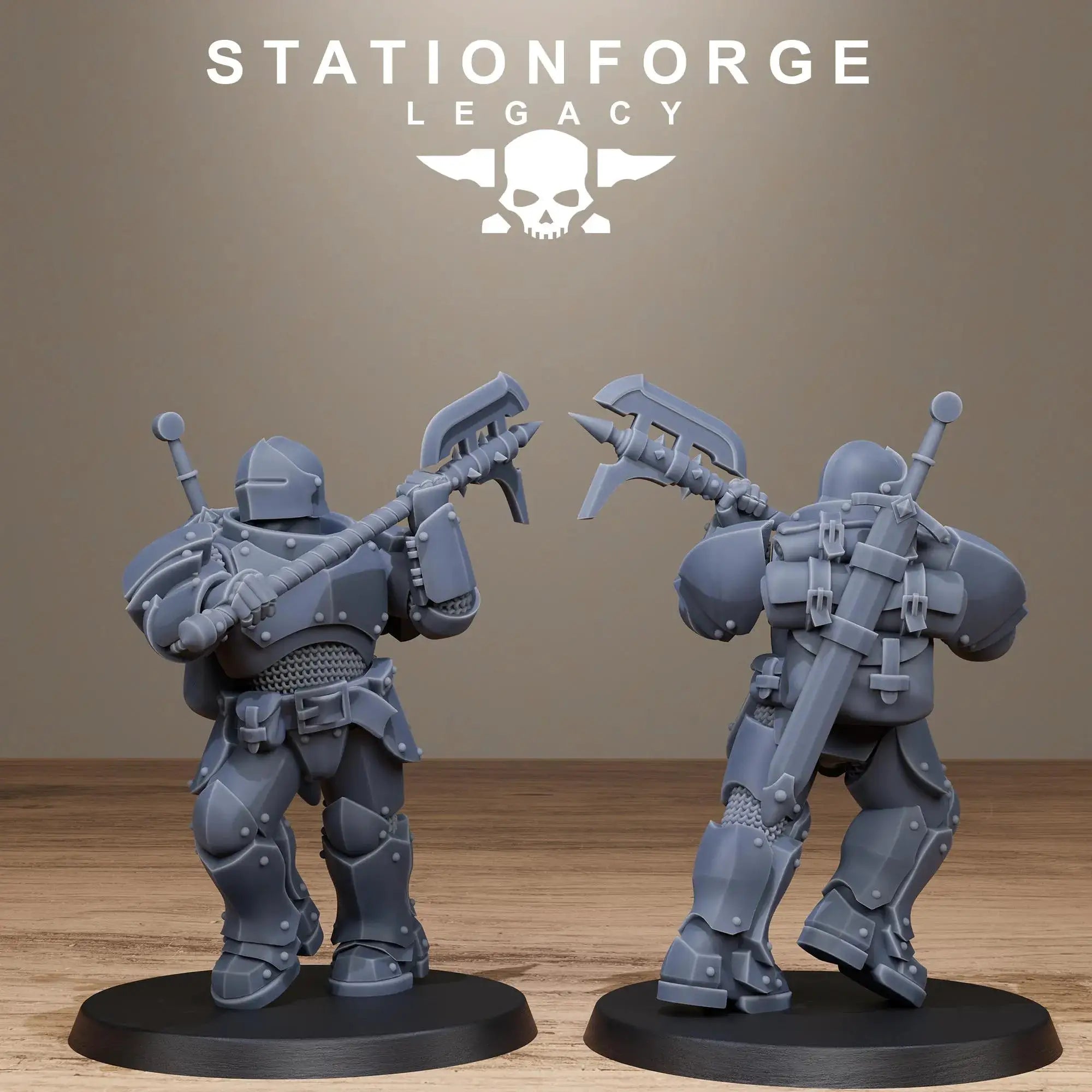 3D Printed Solaris Infantry by Stationforge Miniatures by Last Hope Miniatures