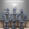 3D Printed GrimGuard Frostwatch Patrol by StationForge Miniatures by Last Hope Miniatures