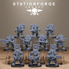 3D Printed Ironvale Infantry by StationForge Miniatures by Last Hope Miniatures