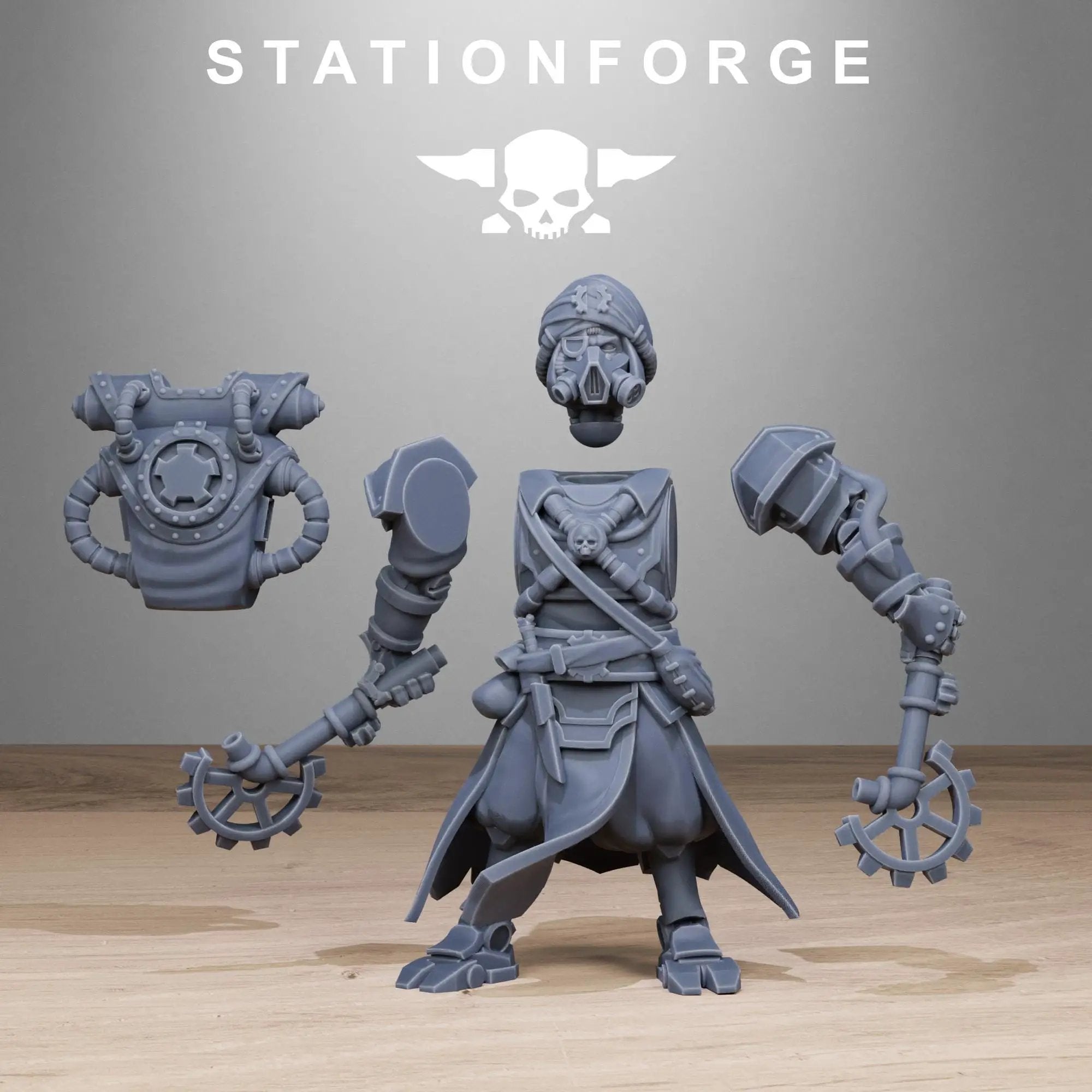 3D Printed Scavenger Scorchers by StationForge Miniatures by Last Hope Miniatures