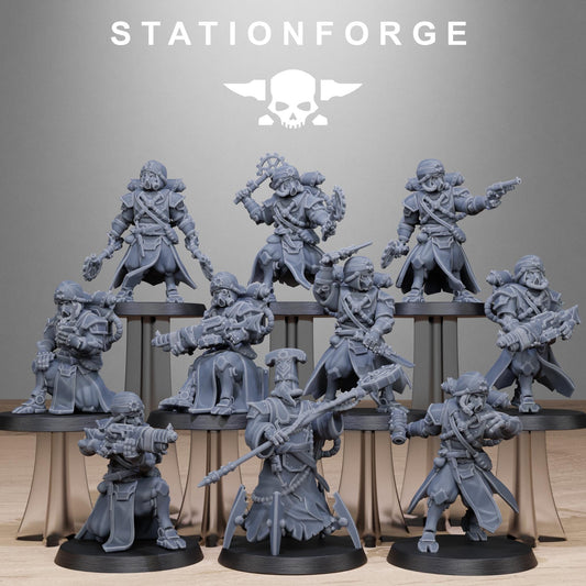 3D Printed Scavenger Scorchers by StationForge Miniatures