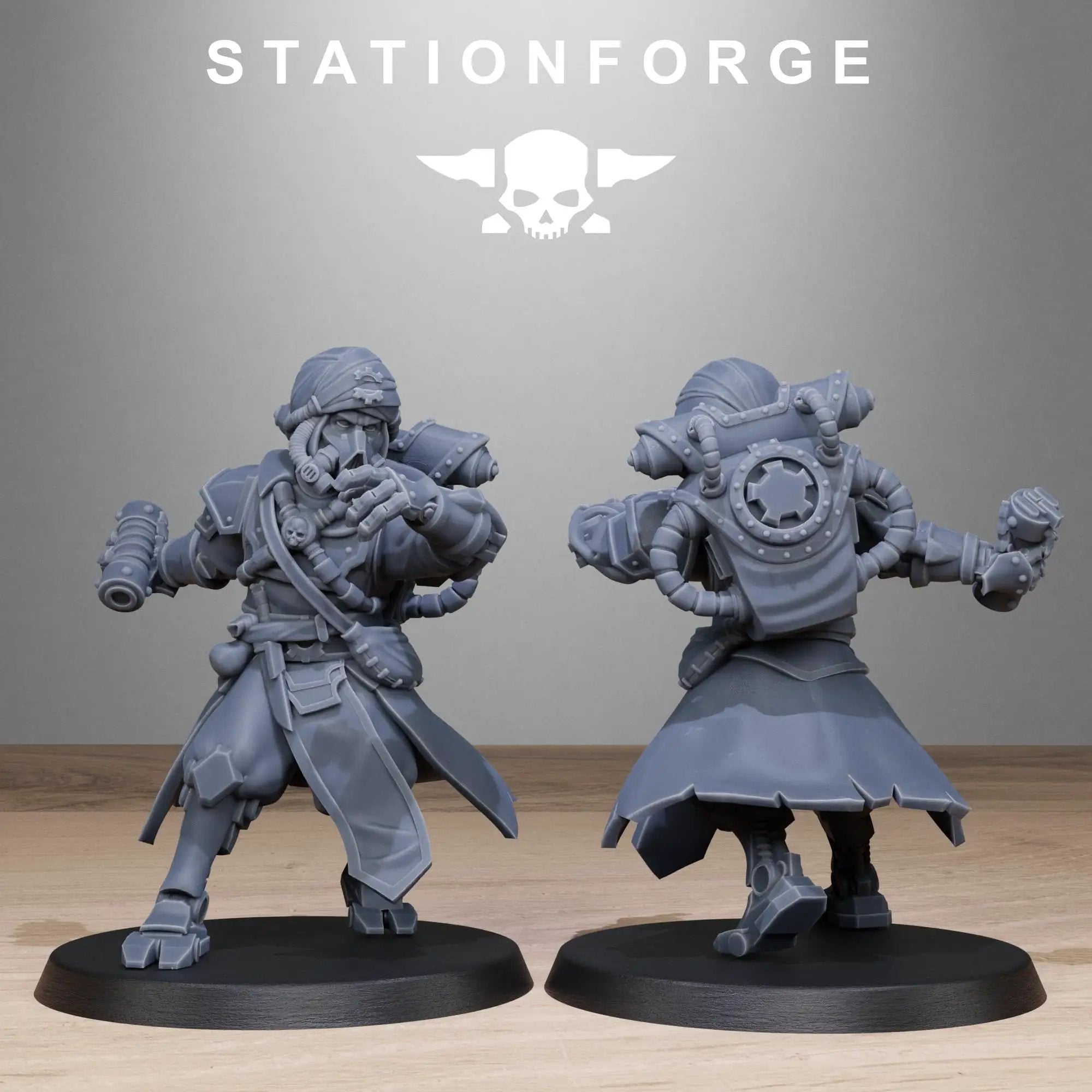 3D Printed Scavenger Scorchers by StationForge Miniatures by Last Hope Miniatures