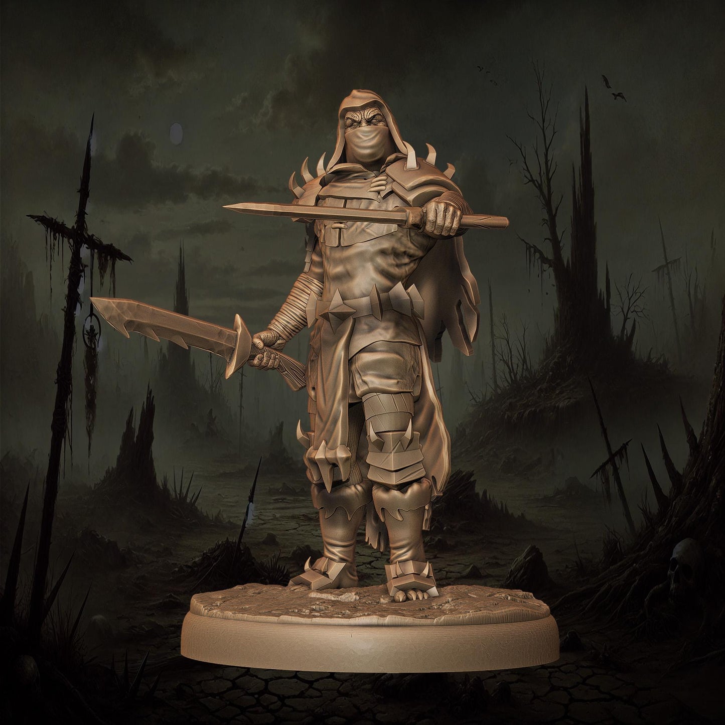 3D printed Orc Rogues by Monolith Arts