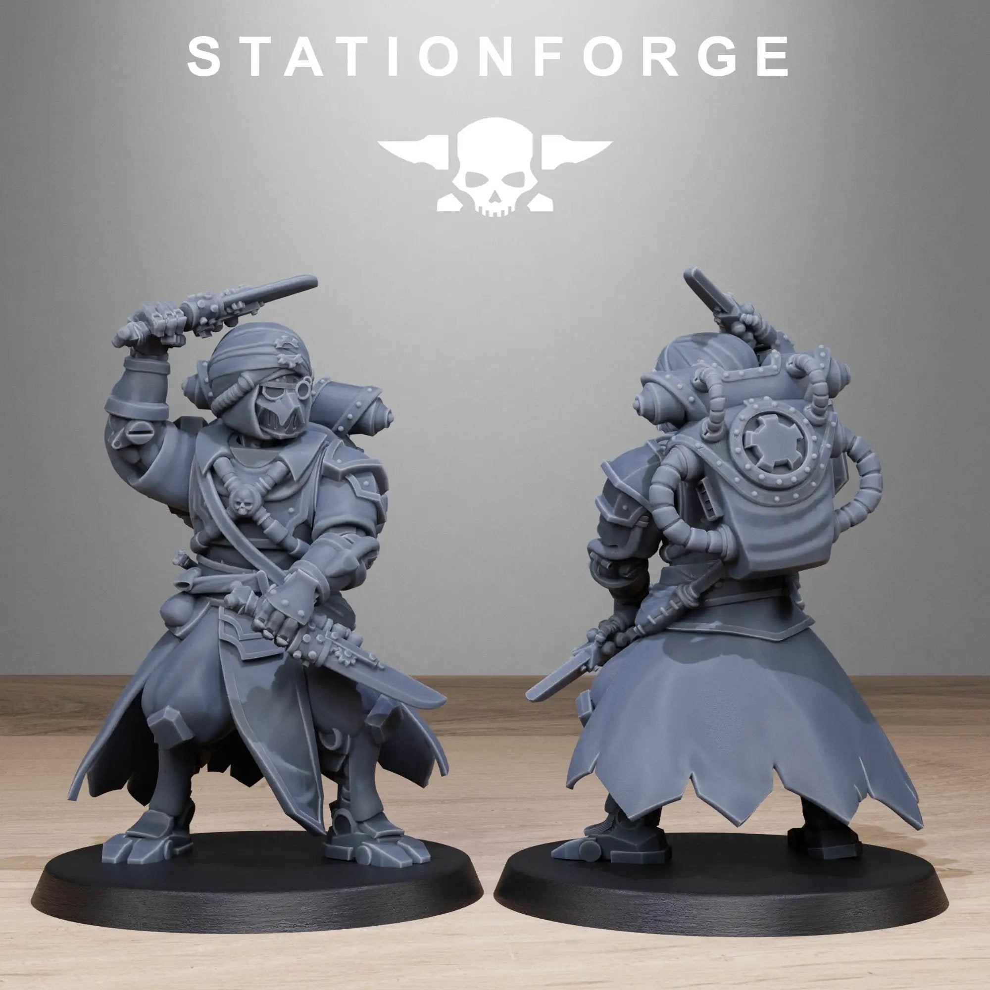 3D Printed Scavenger Scorchers by StationForge Miniatures by Last Hope Miniatures