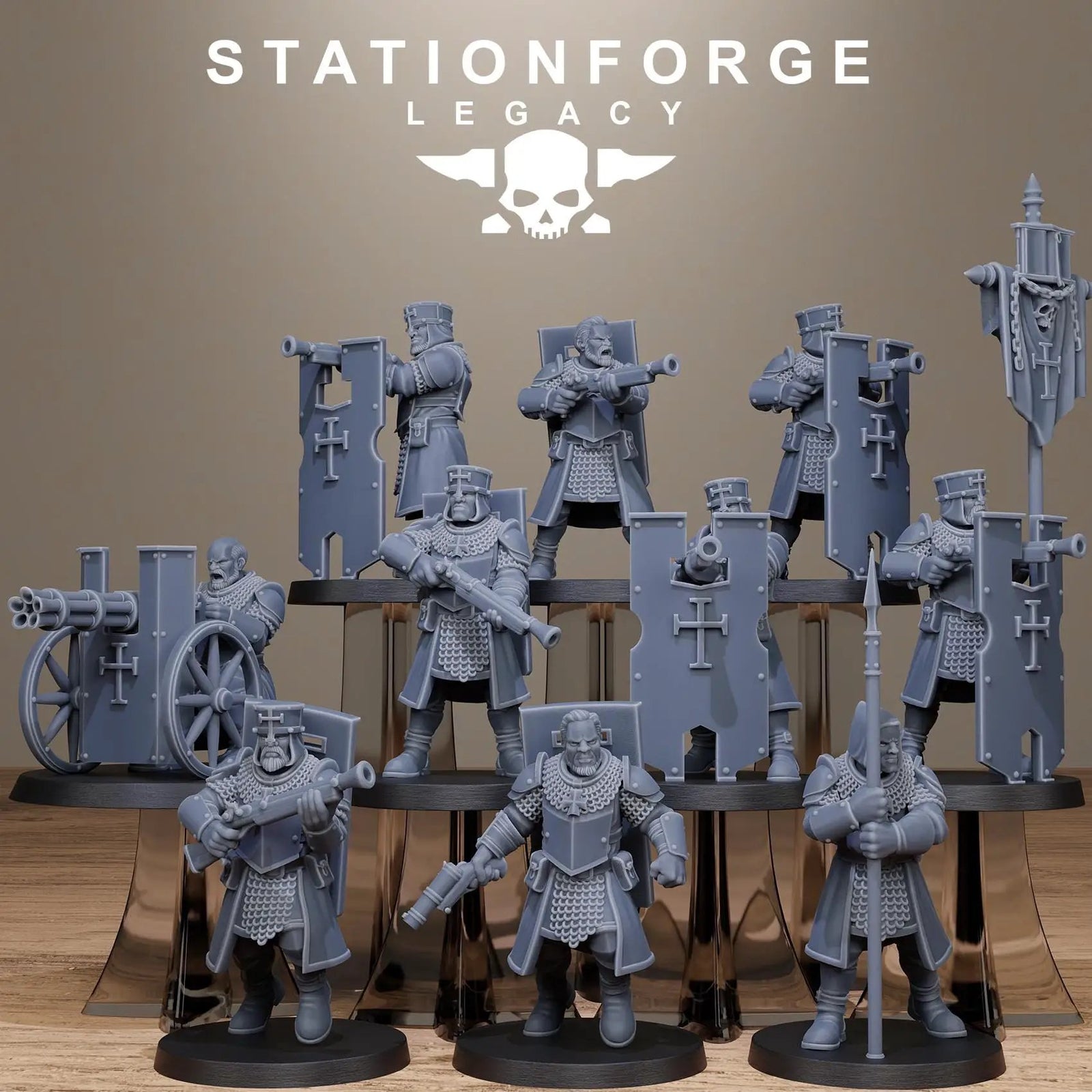 3D Printed Thorncrest Blasmen by StationForge Miniatures by Last Hope Miniatures