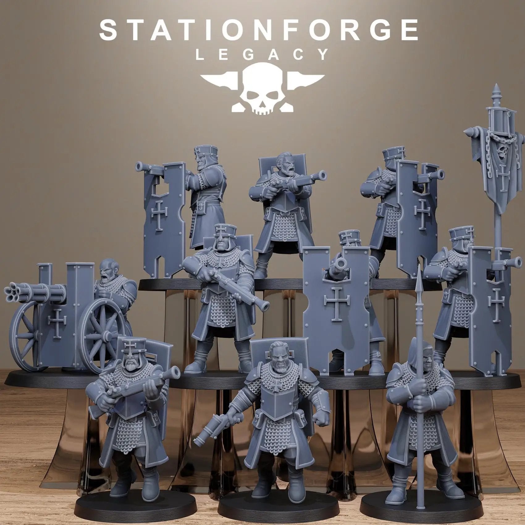 3D Printed Thorncrest Blasmen by StationForge Miniatures by Last Hope Miniatures