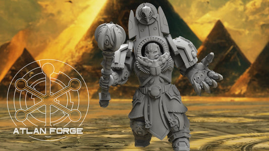 3d Printed Aegyptian Assault Nehebkau x5 by Atlan Forge Miniatures