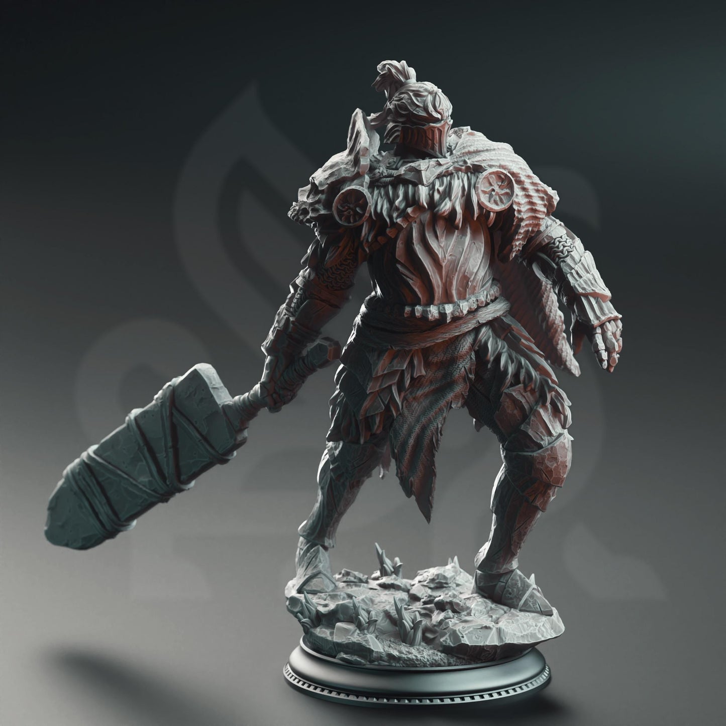 3D Printed Goliath Knight Executioner by DM Stash