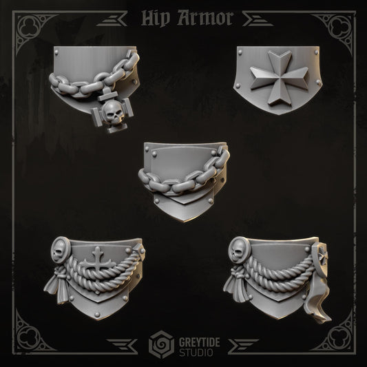 3d Printed Eternal Crusader Hip Armor by Greytide Studio