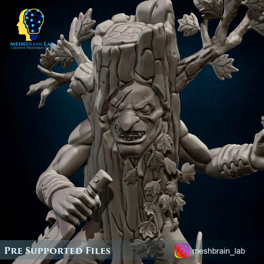 3d Printed Sneaky Goblin Commando by Meshbrain Labs Miniatures