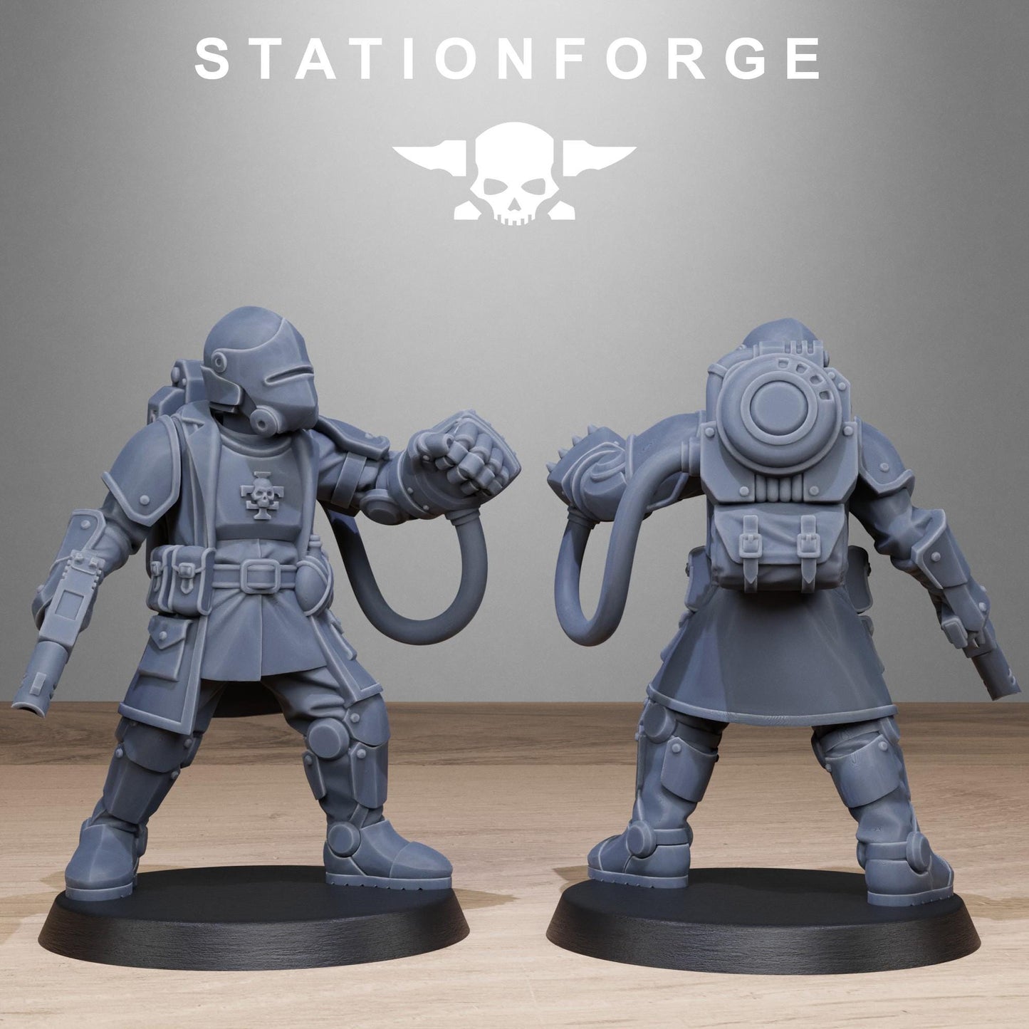 3D Printed Royal Guard Enforcers x10 by StationForge Miniatures