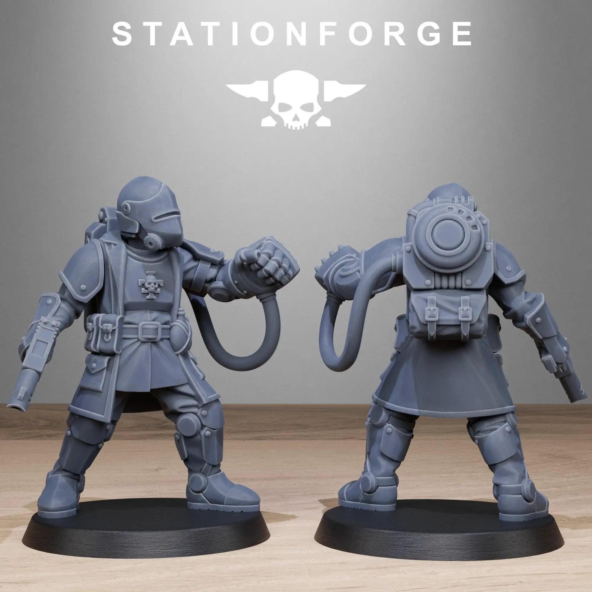 3D Printed Royal Guard Enforcers x10 by StationForge Miniatures by Last Hope Miniatures