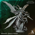 3D Printed Ichnariel - Queen of Stings by Archvillain Games by Last Hope Miniatures