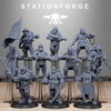3D Printed Royal Guard Enforcers x10 by StationForge Miniatures by Last Hope Miniatures