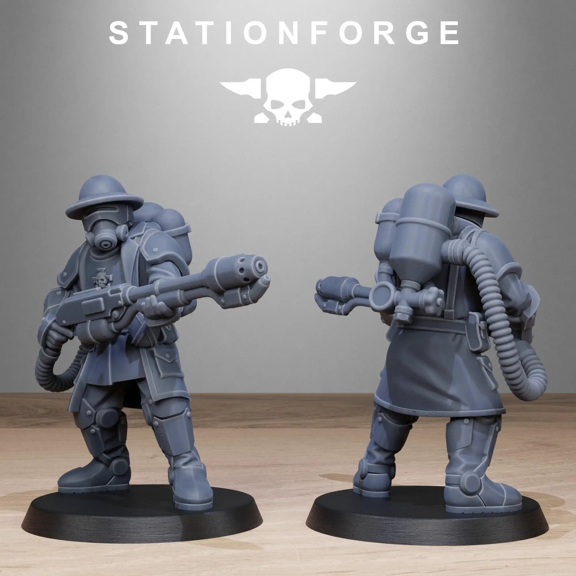 3D Printed Royal Guard Enforcers x10 by StationForge Miniatures by Last Hope Miniatures