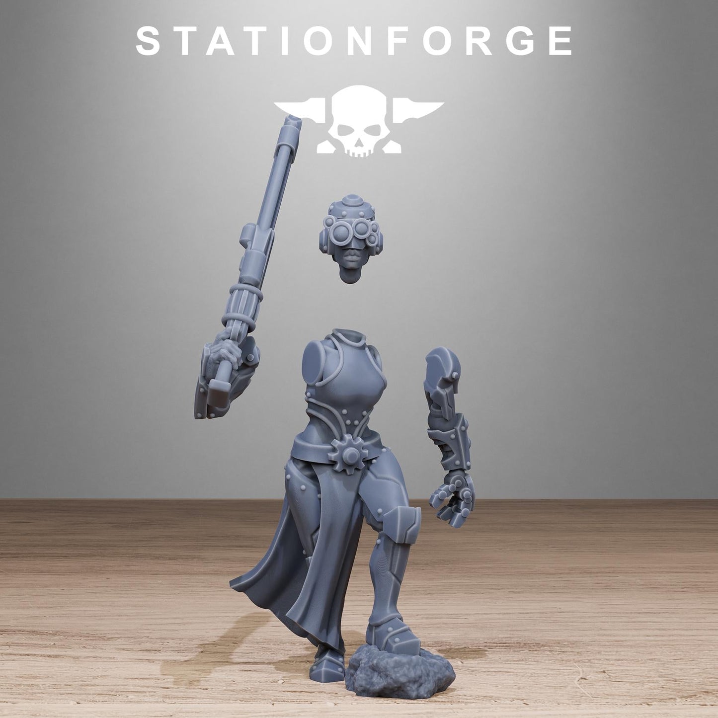 3D Printed Scavenger Sisters x10 by StationForge Miniatures