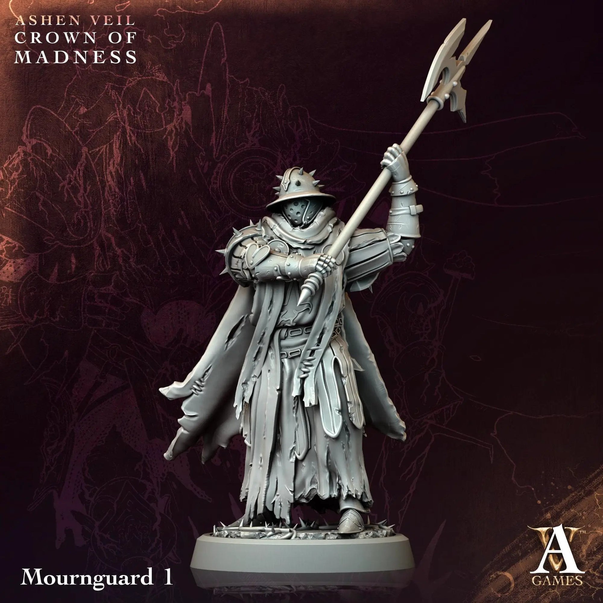 3D Printed Mournguards by Archvillain Games by Last Hope Miniatures
