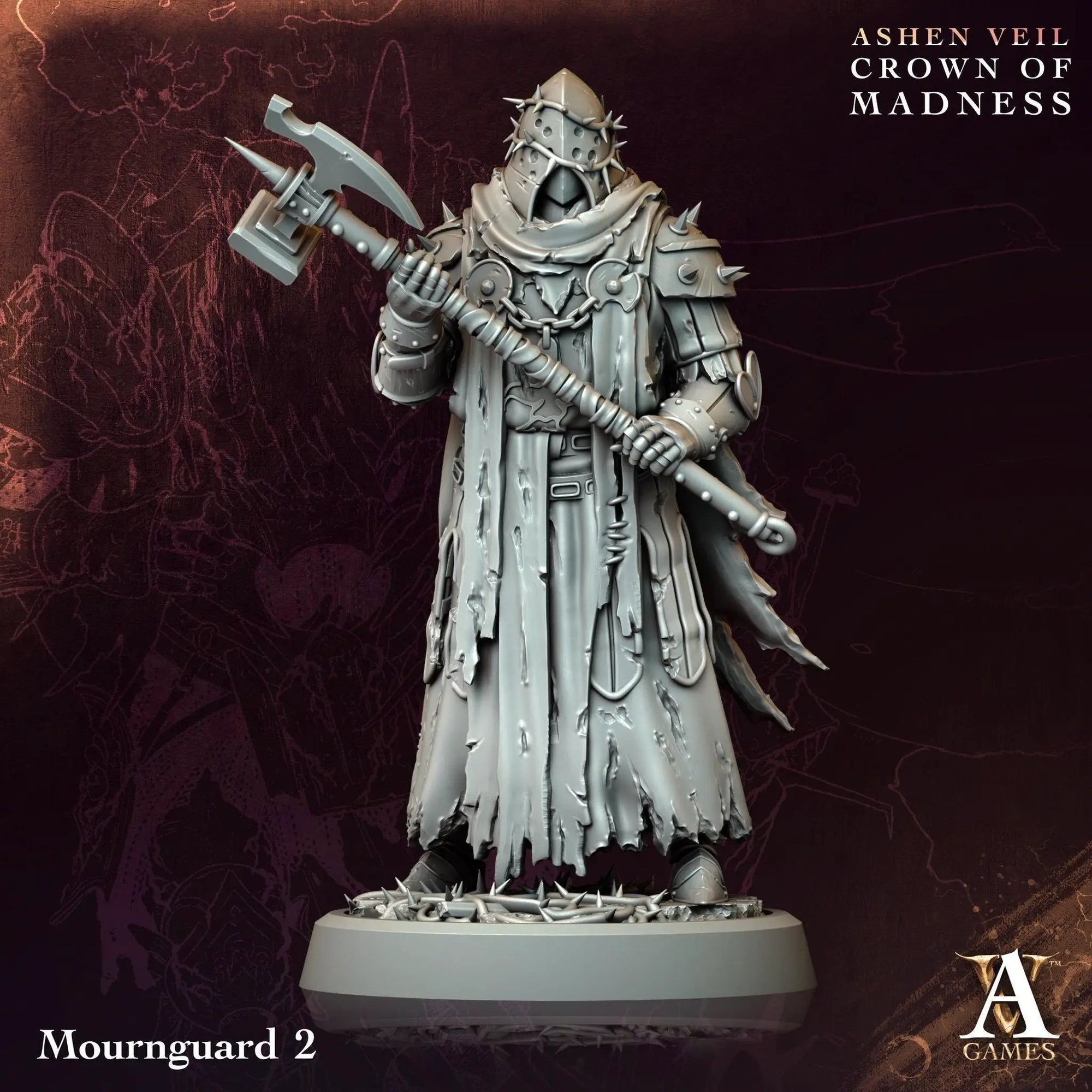 3D Printed Mournguards by Archvillain Games by Last Hope Miniatures