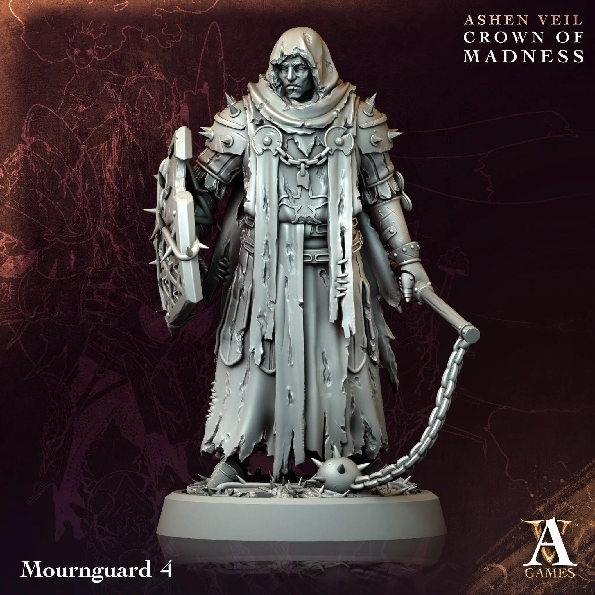 3D Printed Mournguards by Archvillain Games by Last Hope Miniatures