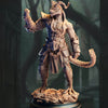 3D Printed Black Dragonborn Fighter by DM Stash by Last Hope Miniatures