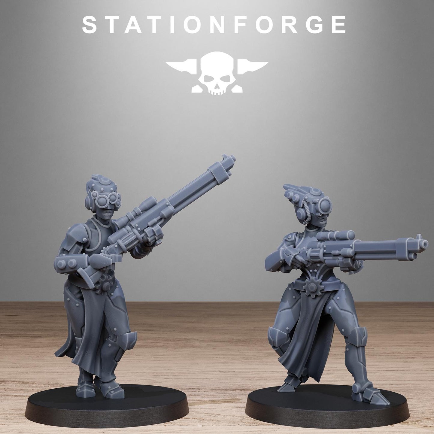 3D Printed Scavenger Sisters x10 by StationForge Miniatures