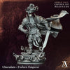 3D Printed Charudain The Forlorn Emperor by Archvillain Games by Last Hope Miniatures