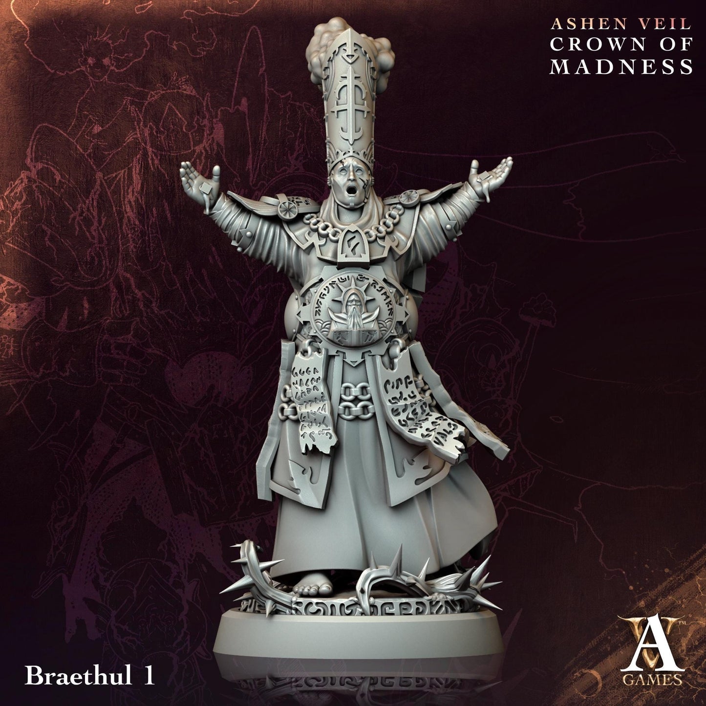3D Printed Braethuls by Archvillain Games