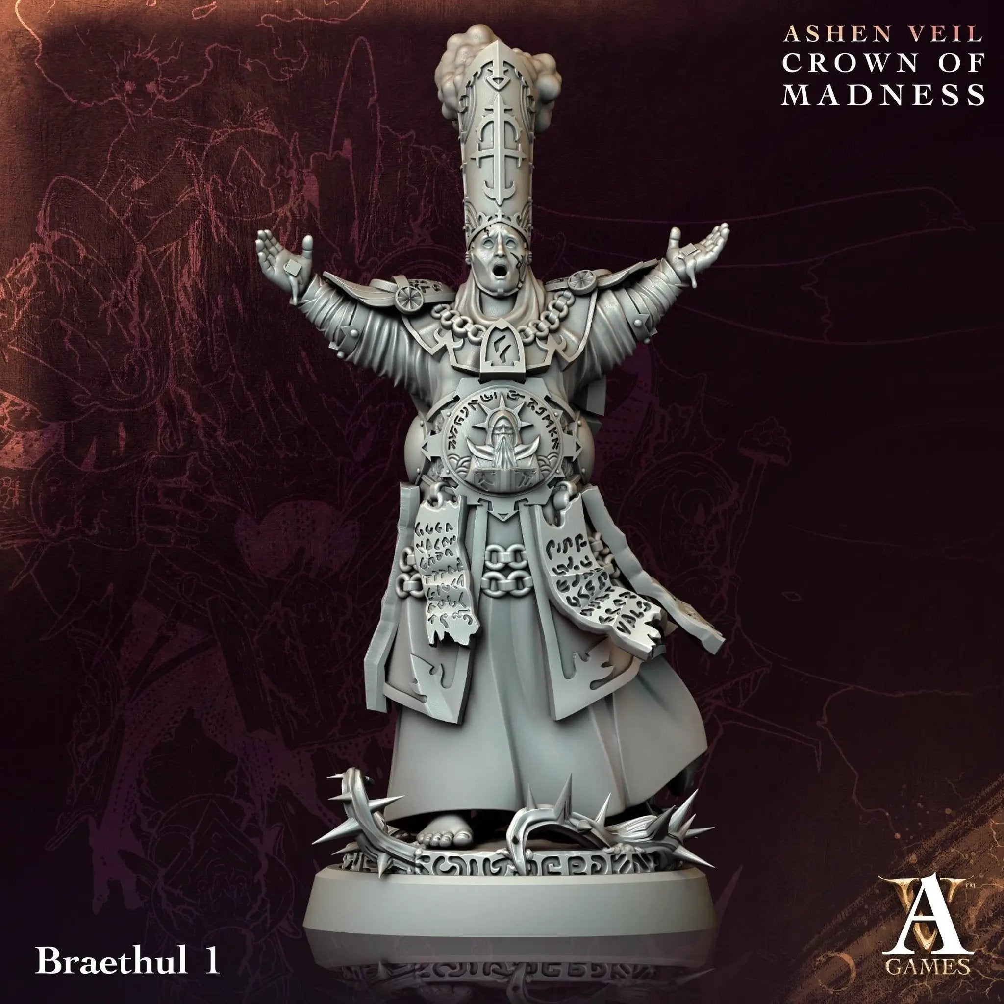 3D Printed Braethuls by Archvillain Games by Last Hope Miniatures