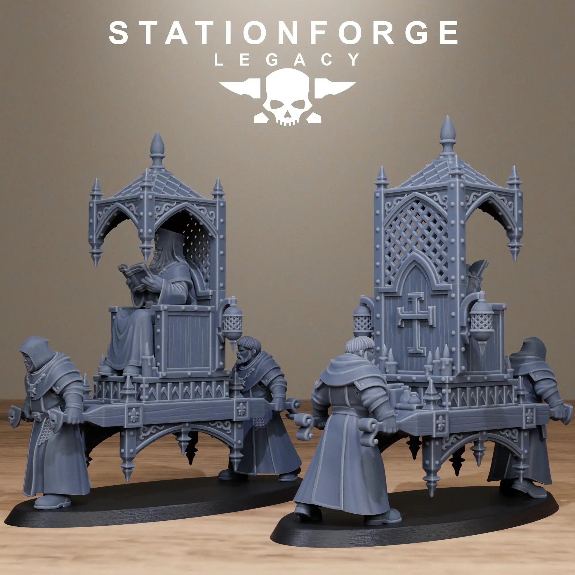 3D Printed Thorncrest Priests by StationForge Miniatures by Last Hope Miniatures