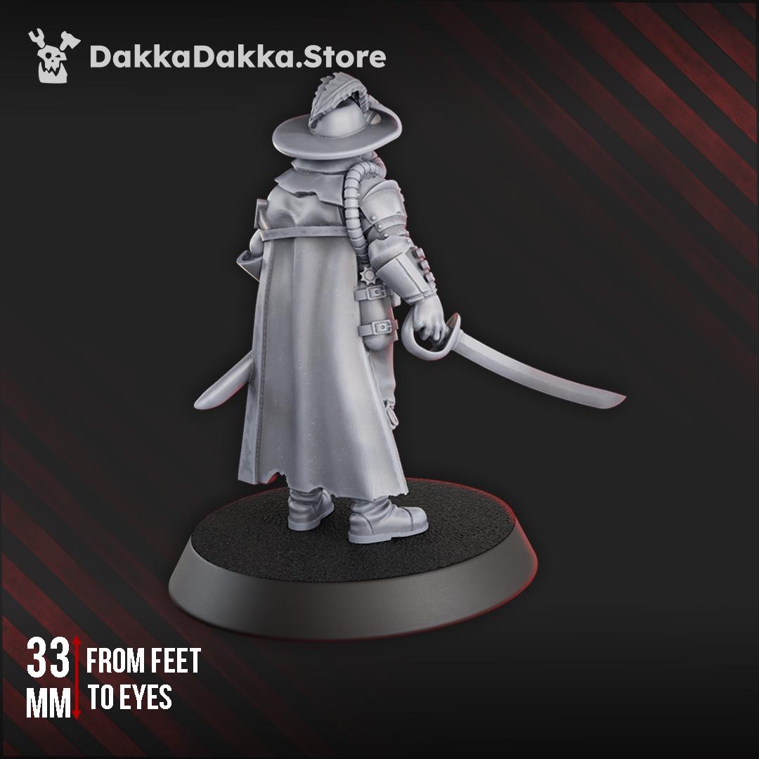 3D Printed Trench Mustketeer by DakkaDakka Mininatures